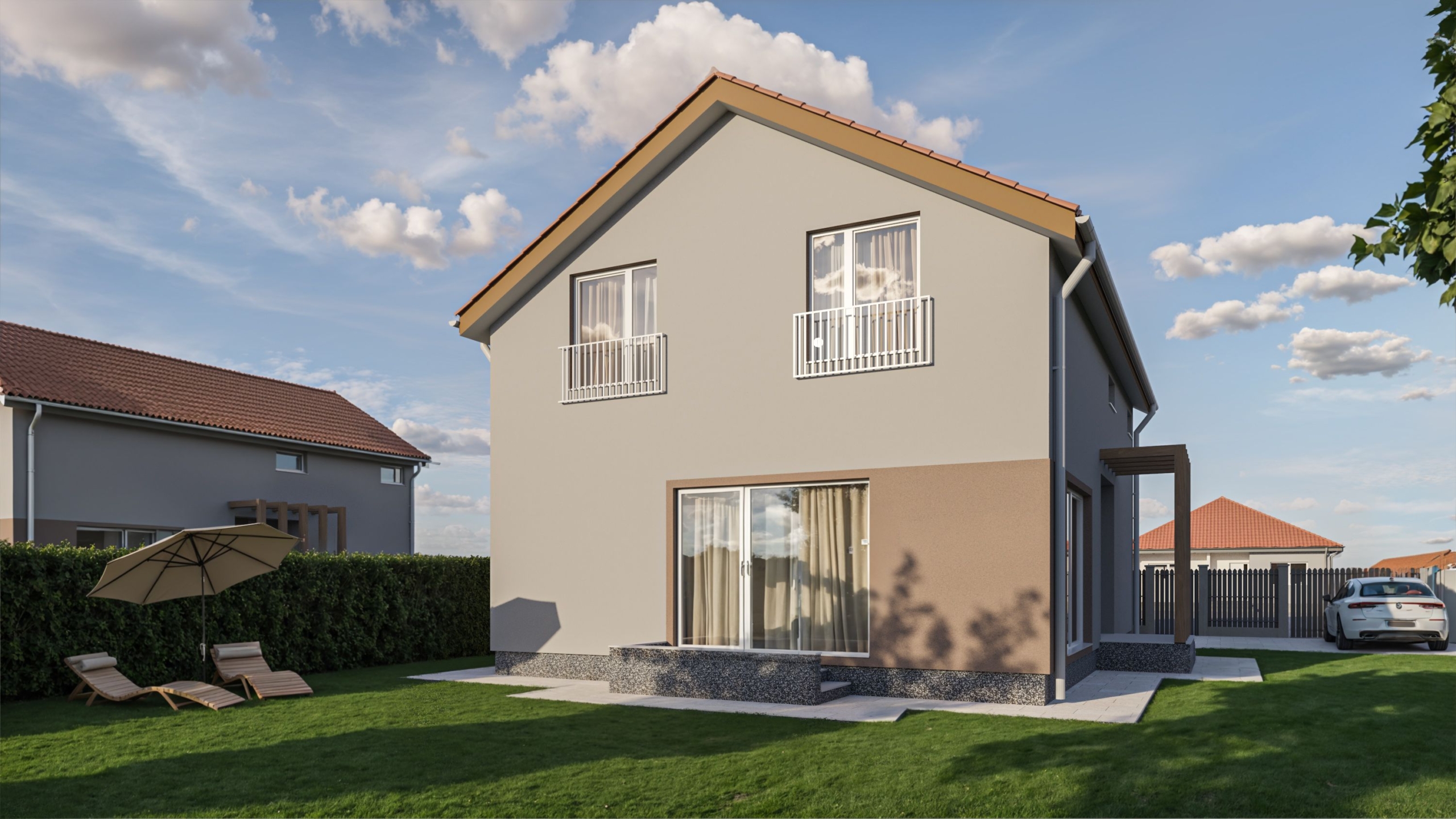 Casă individuală pe strada Sportului, Prejmer – Spațiu și Liniște