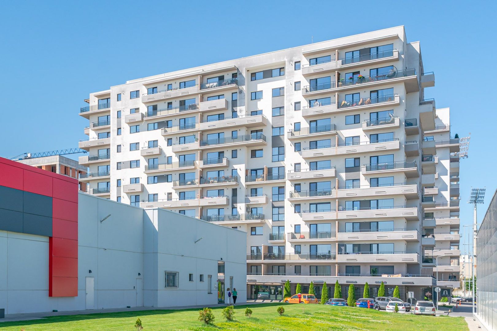 Apartament Alpha Arena: 62 mp utili + 28 mp terasă | Parcare inclusă