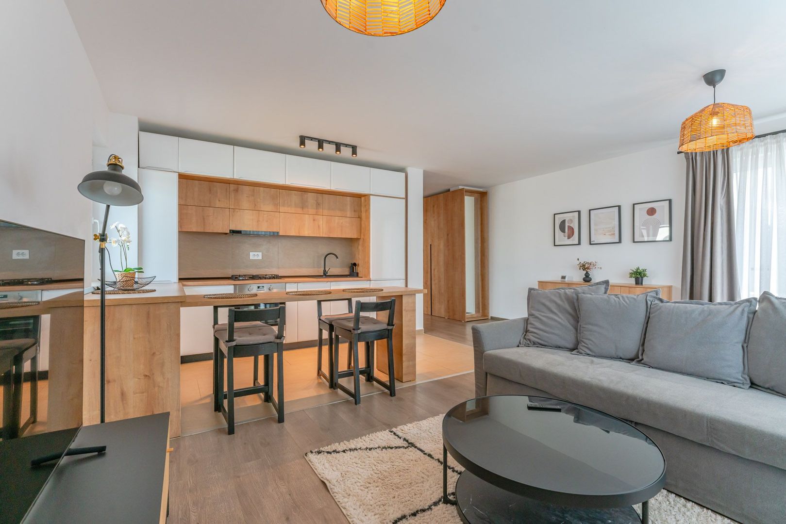 Apartament Alpha Arena: 62 mp utili + 28 mp terasă | Parcare inclusă