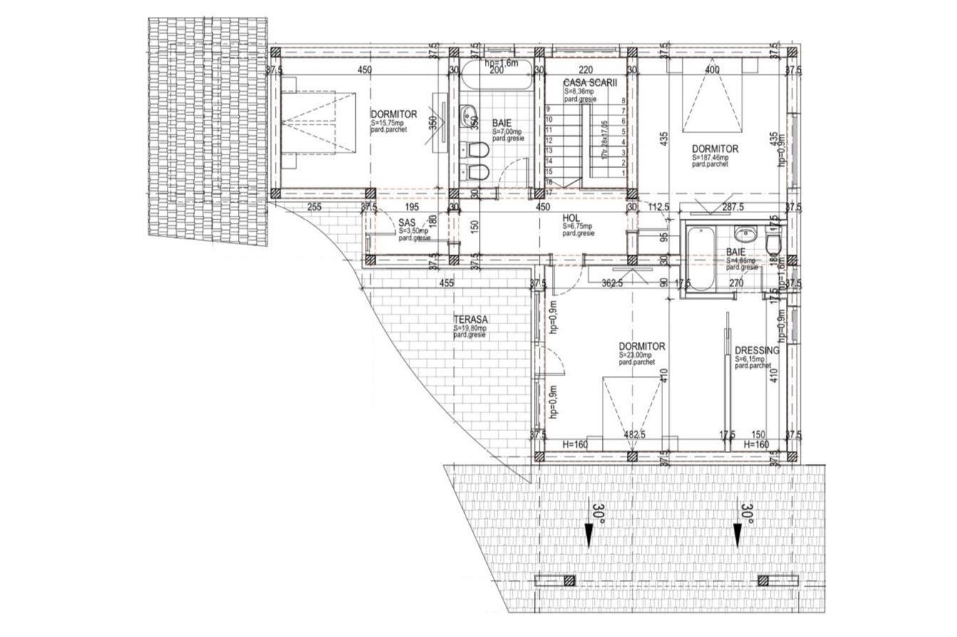 Casă 236 mp Sânpetru, zona Triaj | Teren 915 mp | Pompă Căldură + Panouri