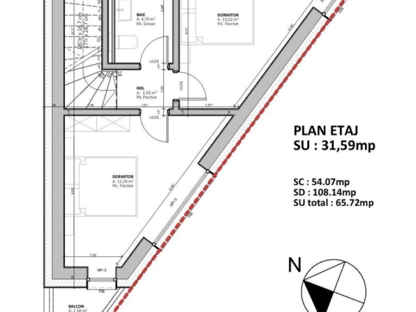 Teren Intravilan 533 mp, Brașov – Bartolomeu, acces stradă asfaltată