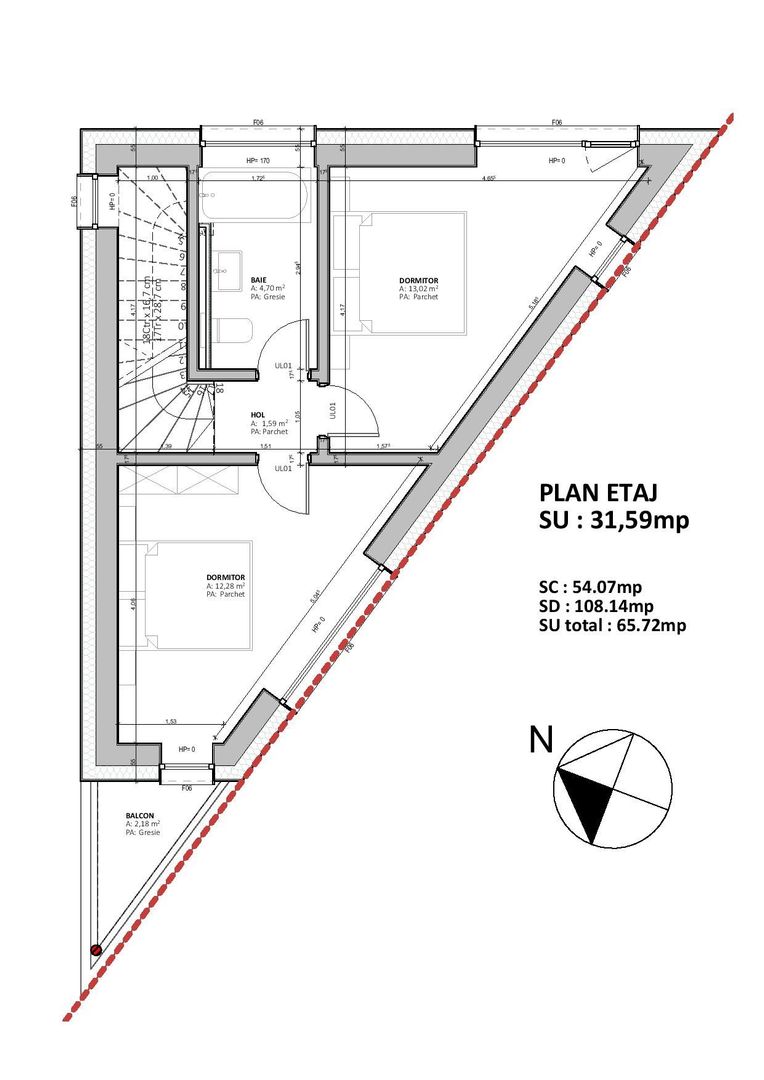 Teren Intravilan 533 mp, Brașov – Bartolomeu, acces stradă asfaltată