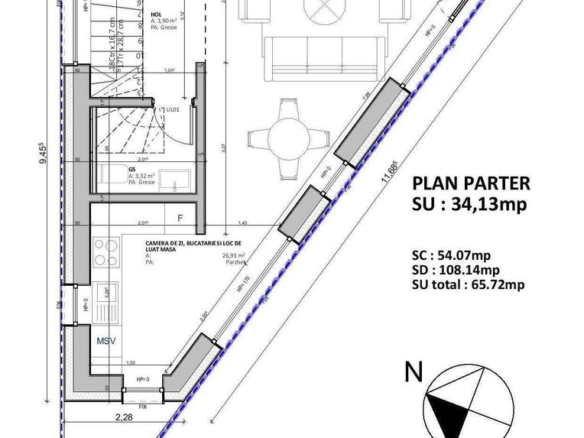 Teren Intravilan 533 mp, Brașov – Bartolomeu, acces stradă asfaltată