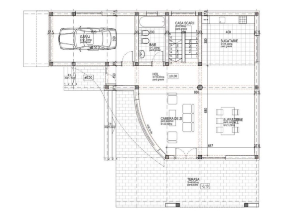 Casă 236 mp Sânpetru, zona Triaj | Teren 915 mp | Pompă Căldură + Panouri