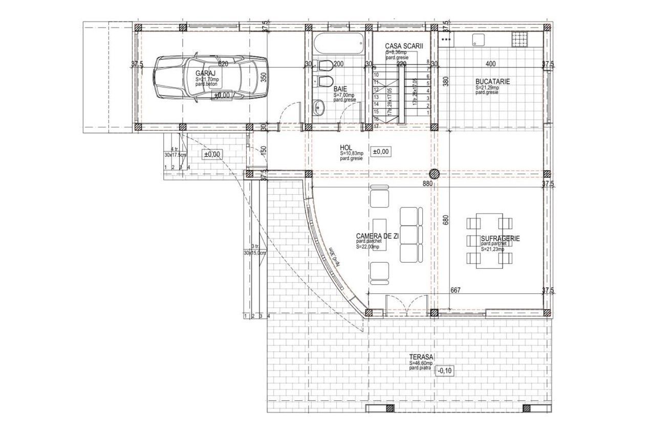Casă 236 mp Sânpetru, zona Triaj | Teren 915 mp | Pompă Căldură + Panouri