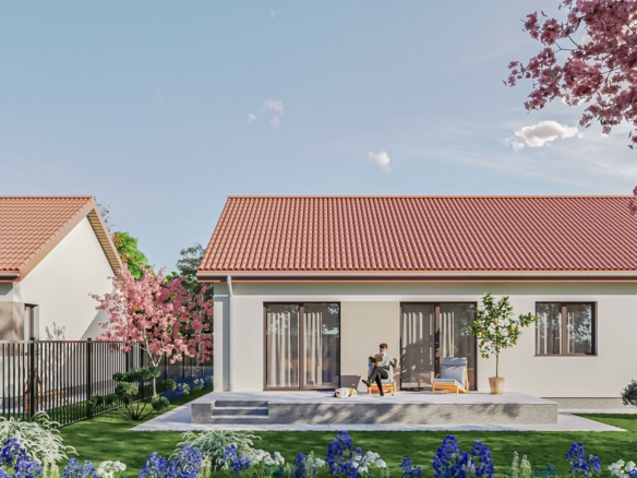 Case individuale Prejmer cu pompă de căldură și panouri fotovoltaice