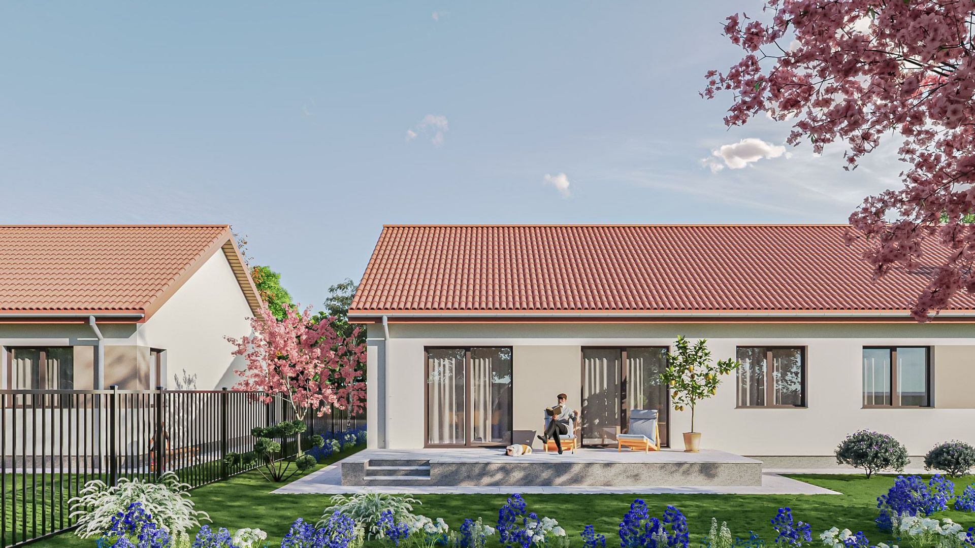 Case individuale Prejmer cu pompă de căldură și panouri fotovoltaice
