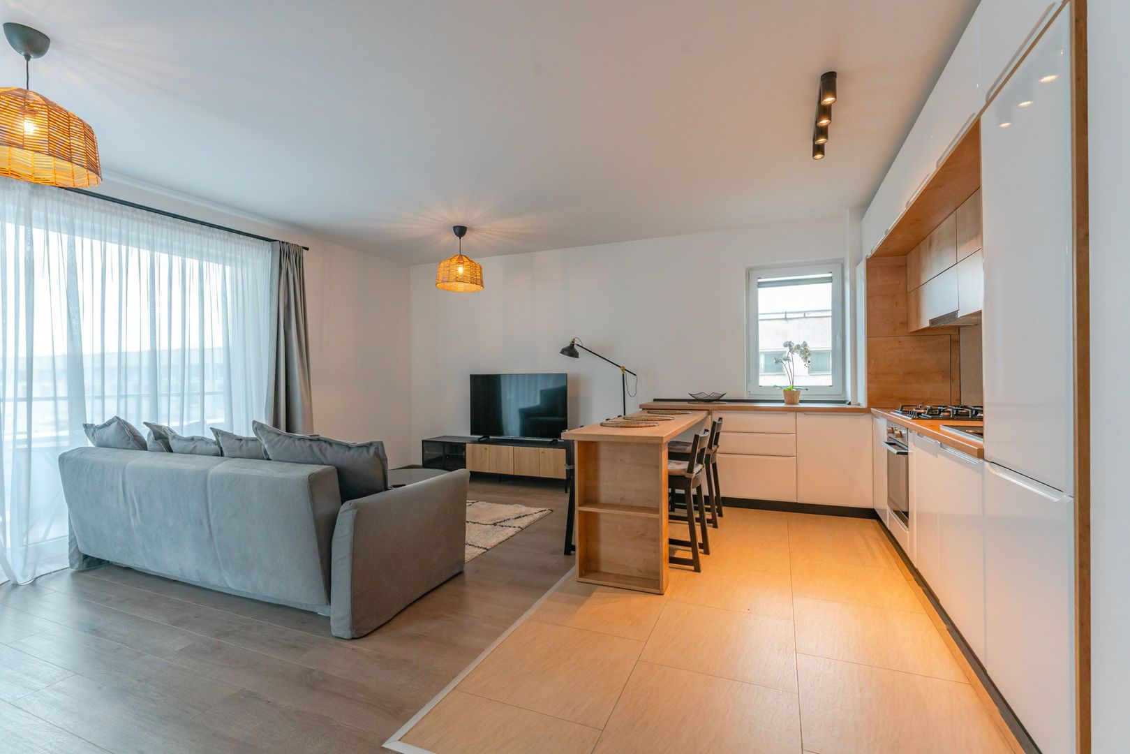 Apartament Alpha Arena: 62 mp utili + 28 mp terasă | Parcare inclusă