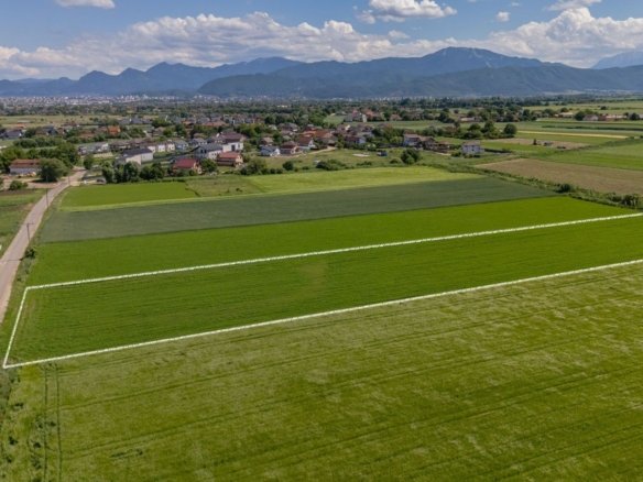 Teren 9.300 mp Stupini | Front 45.59 m la Asfalt | PUG Zonă L1c