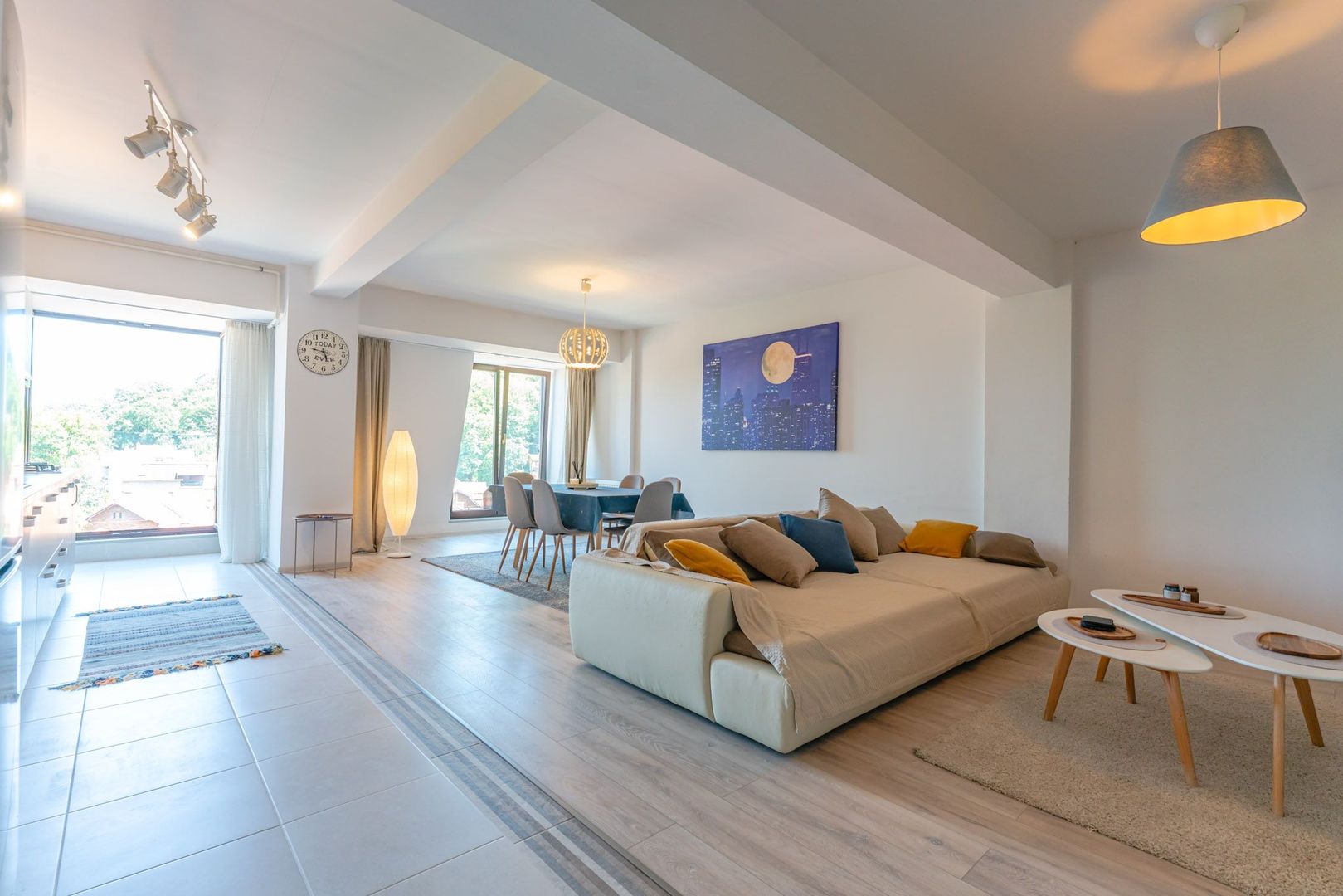 Apartament 114 mp Zona AFI | 2 Băi | Mobilat | Parcare interioară