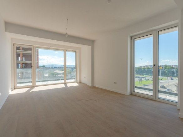 Apartament 2.5 Camere Sala Polivalentă | 59 mp Util + 18 mp Balcon