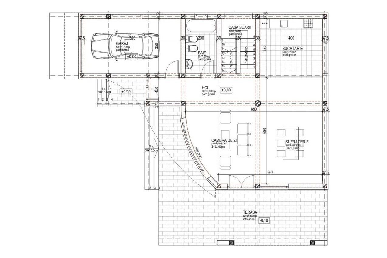 Casă 236 mp Sânpetru, zona Triaj | Teren 915 mp | Pompă Căldură + Panouri