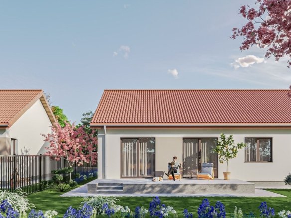 Case individuale Prejmer cu pompă de căldură și panouri fotovoltaice