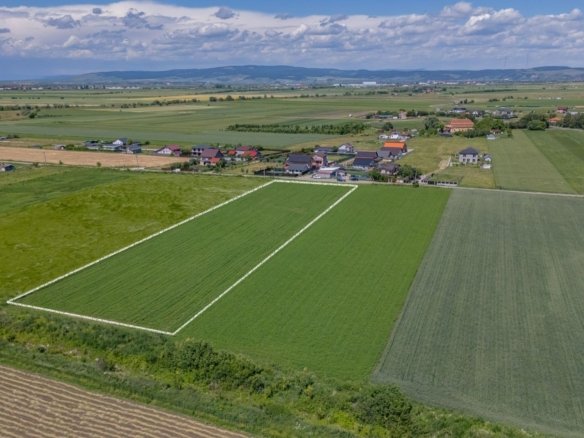 Teren 9.300 mp Stupini | Front 45.59 m la Asfalt | PUG Zonă L1c
