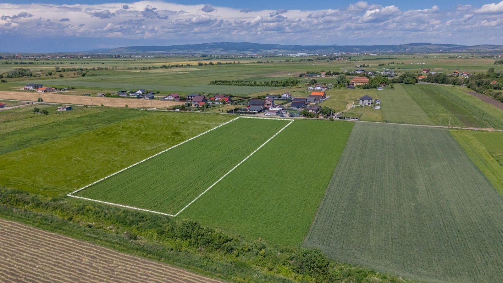 Teren 9.300 mp Stupini | Front 45.59 m la Asfalt | PUG Zonă L1c