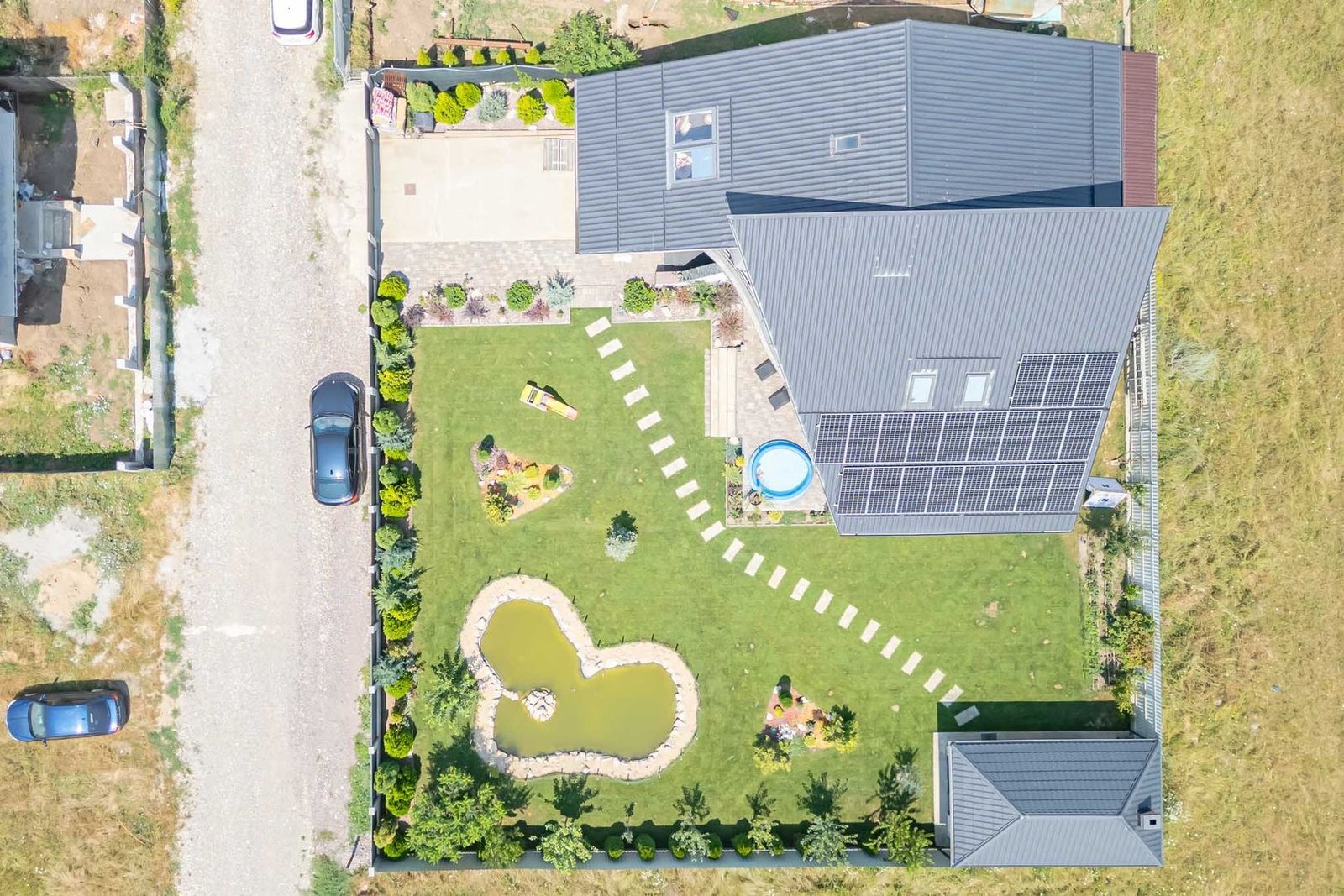 Casă 236 mp Sânpetru, zona Triaj | Teren 915 mp | Pompă Căldură + Panouri