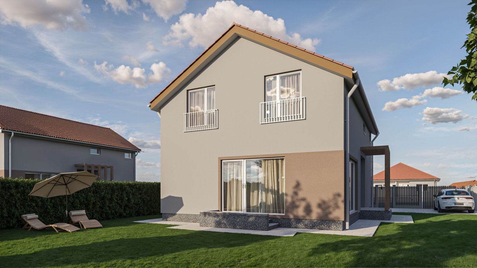 Casă individuală pe strada Sportului, Prejmer – Spațiu și Liniște