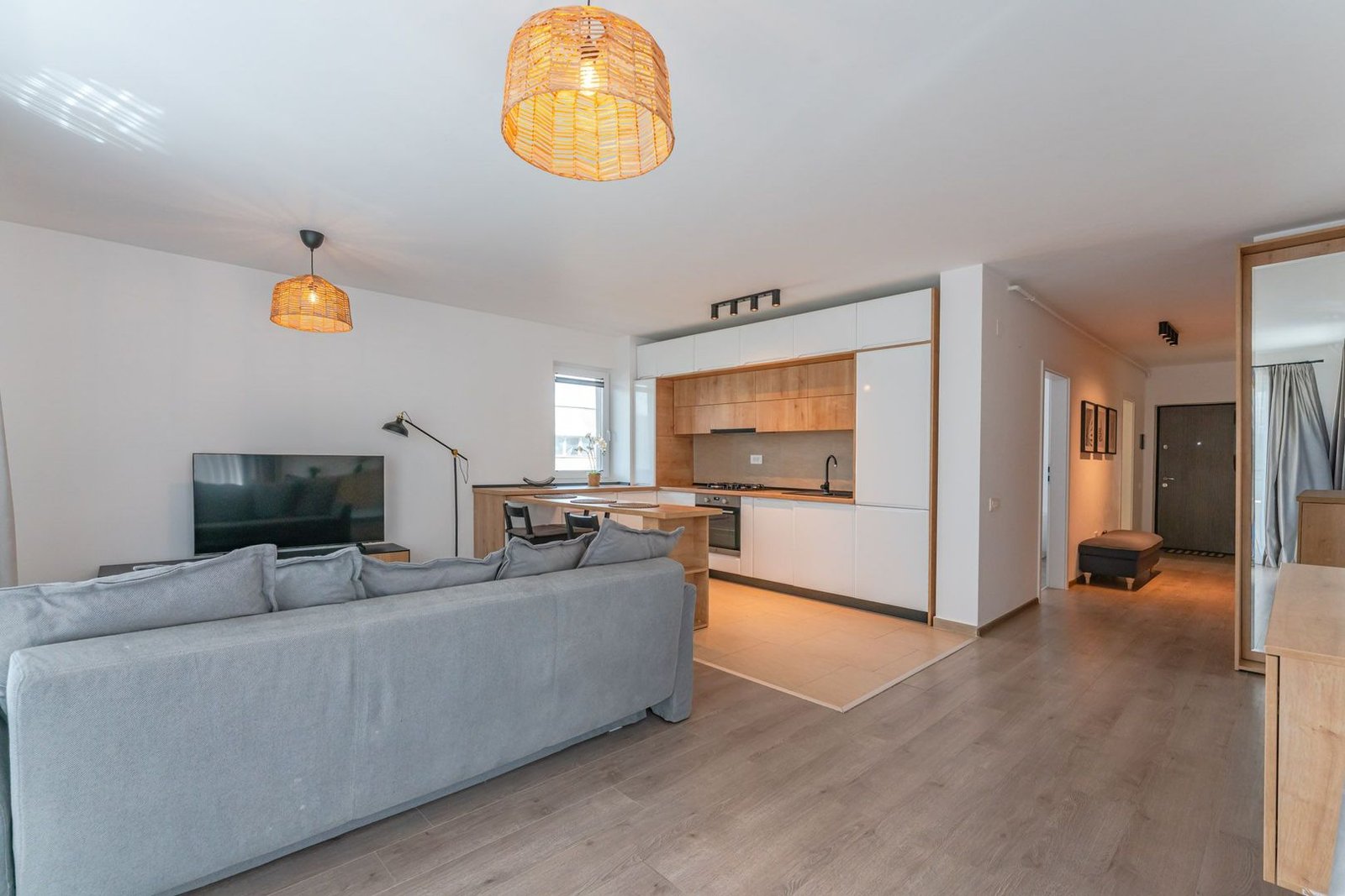 Apartament Alpha Arena: 62 mp utili + 28 mp terasă | Mobilat și utilat