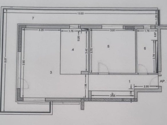 Apartament Alpha Arena: 62 mp utili + 28 mp terasă | Mobilat și utilat