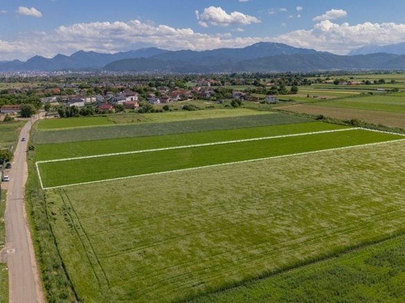 Teren 9.300 mp Stupini | Front 45.59 m la Asfalt | PUG Zonă L1c