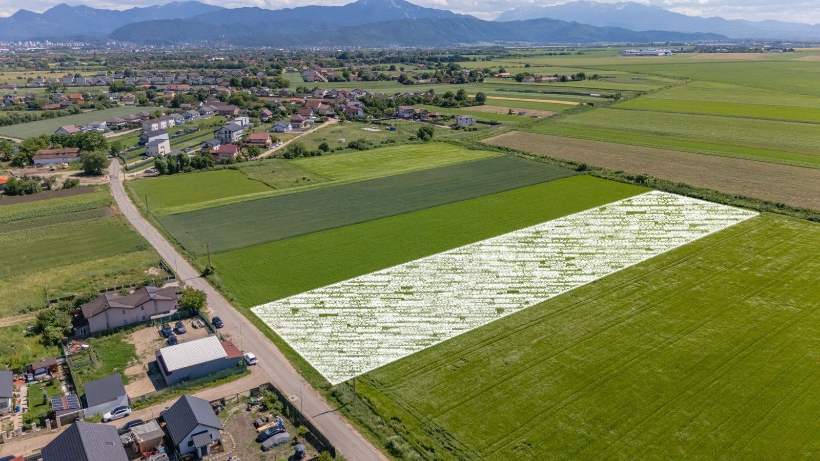 Teren 9.300 mp Stupini | Front 45.59 m la Asfalt | PUG Zonă L1c