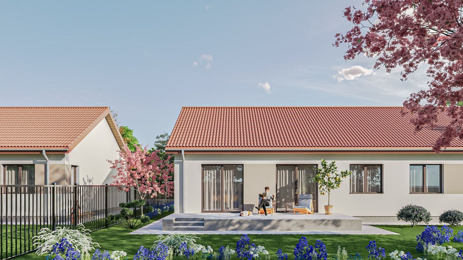 Case individuale Prejmer cu pompă de căldură și panouri fotovoltaice