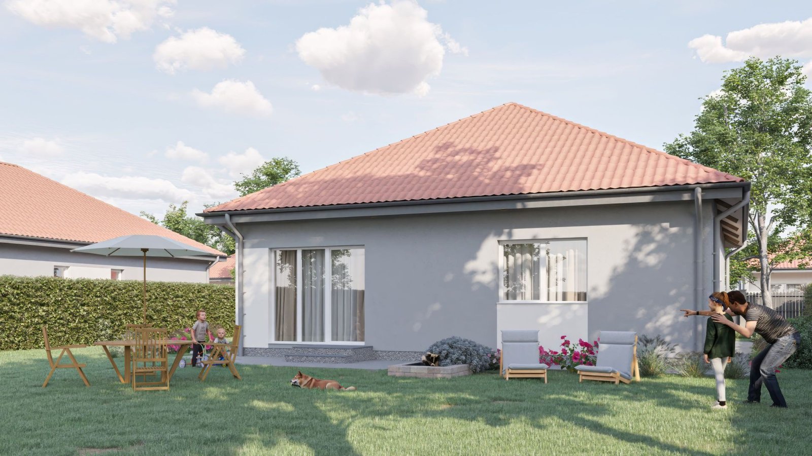 Casă 3 Camere Prejmer | 80 mp | Teren 506 mp | Încălzire Pardoseală