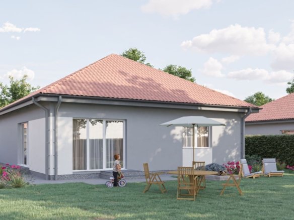 Casă 3 Camere Prejmer | 80 mp | Teren 506 mp | Încălzire Pardoseală