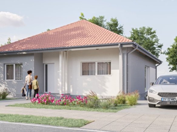 Casă 3 Camere Prejmer | 80 mp | Teren 506 mp | Încălzire Pardoseală