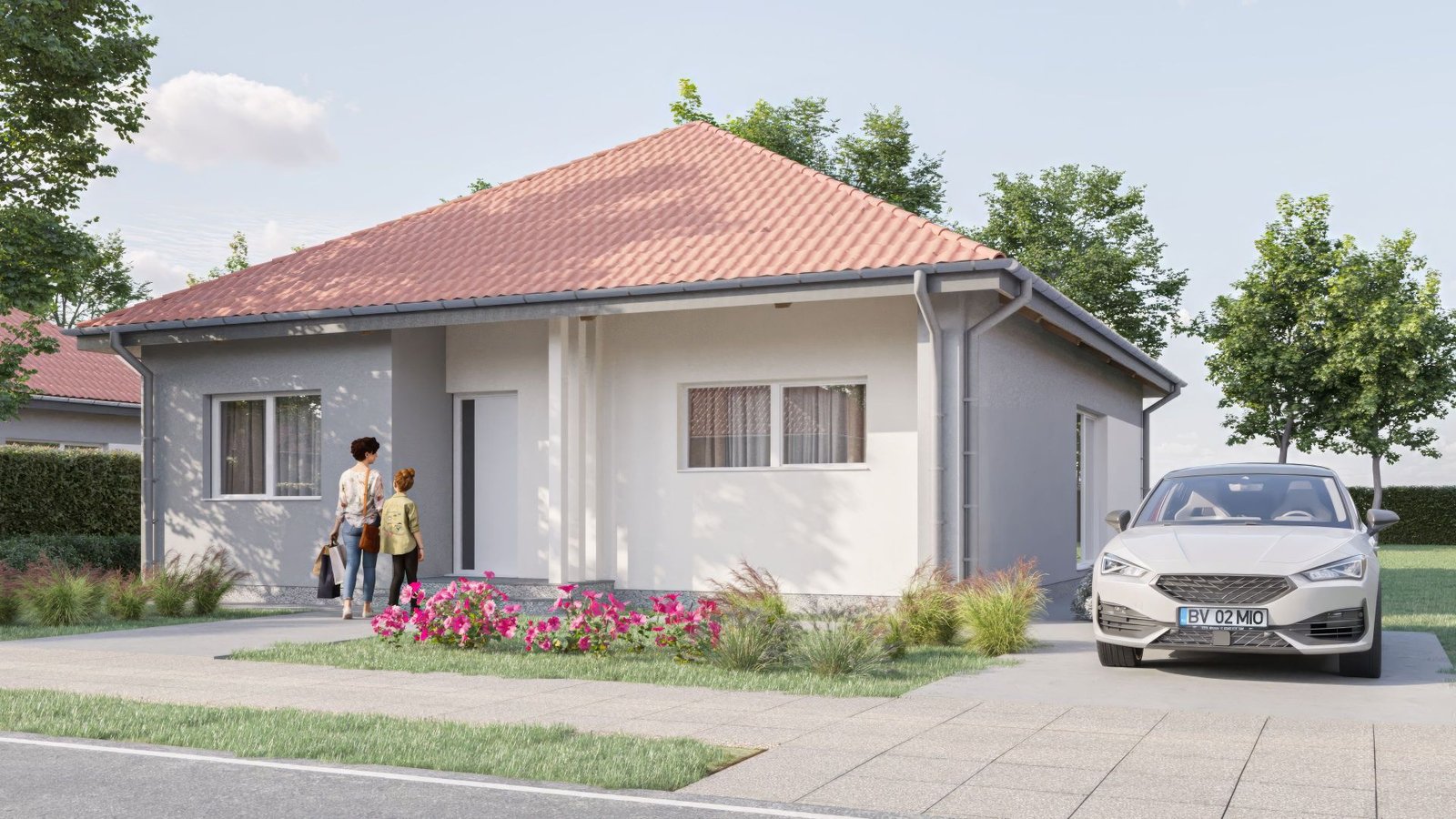 Casă 3 Camere Prejmer | 80 mp | Teren 506 mp | Încălzire Pardoseală