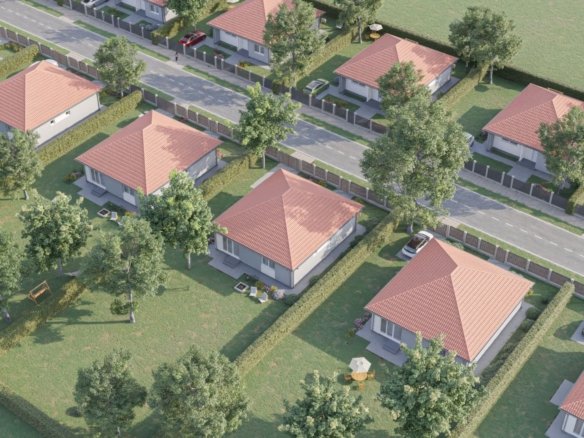 Casă 3 Camere Prejmer | 80 mp | Teren 506 mp | Încălzire Pardoseală